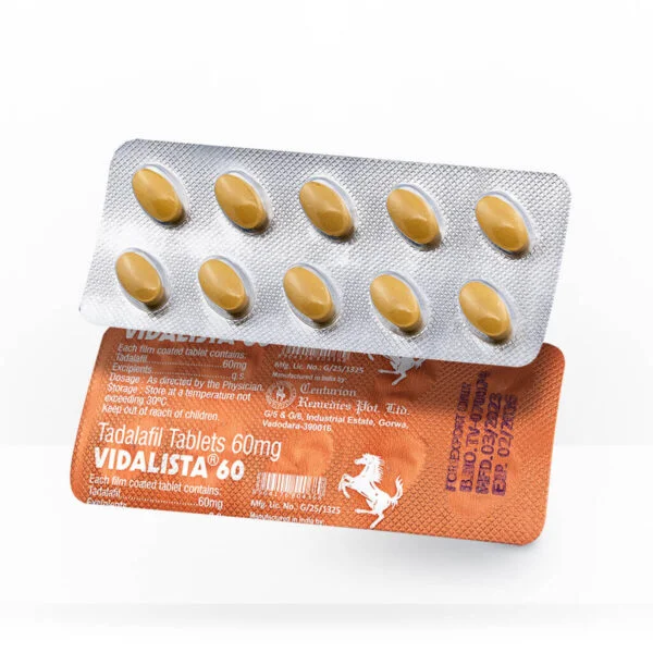Vidalista 60 mg tadalafil dosis alta cialis generico
